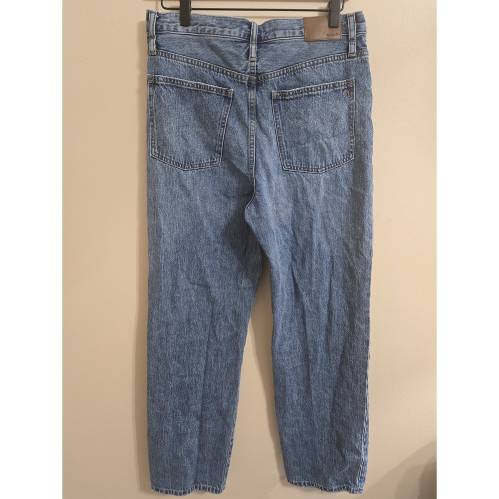 Madewell The Dadjean Women's 27 High Rise 100% Cotton Jeans NWOT - Picture 5 of 15